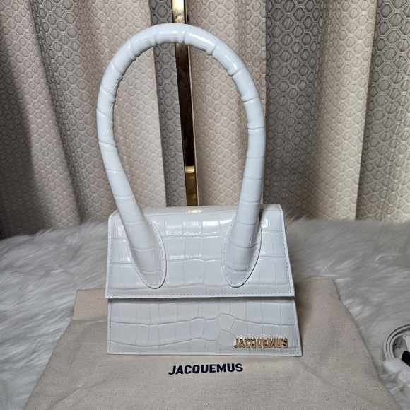 JACQUEMUS Off-White Le Chouchou 'Le Chiquito Moyen' Bag BNWT - Picture 4 of 9